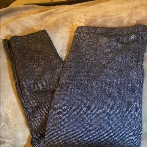 Black sparkly leggings